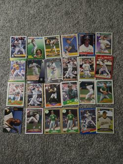 Oakland Athletics Baseball Card Lot – Vintage & Modern