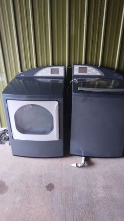 GE Profile Washer and Dryer Set