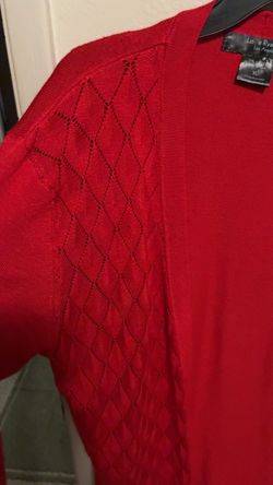 Love Rya Red Knit Sweater XL