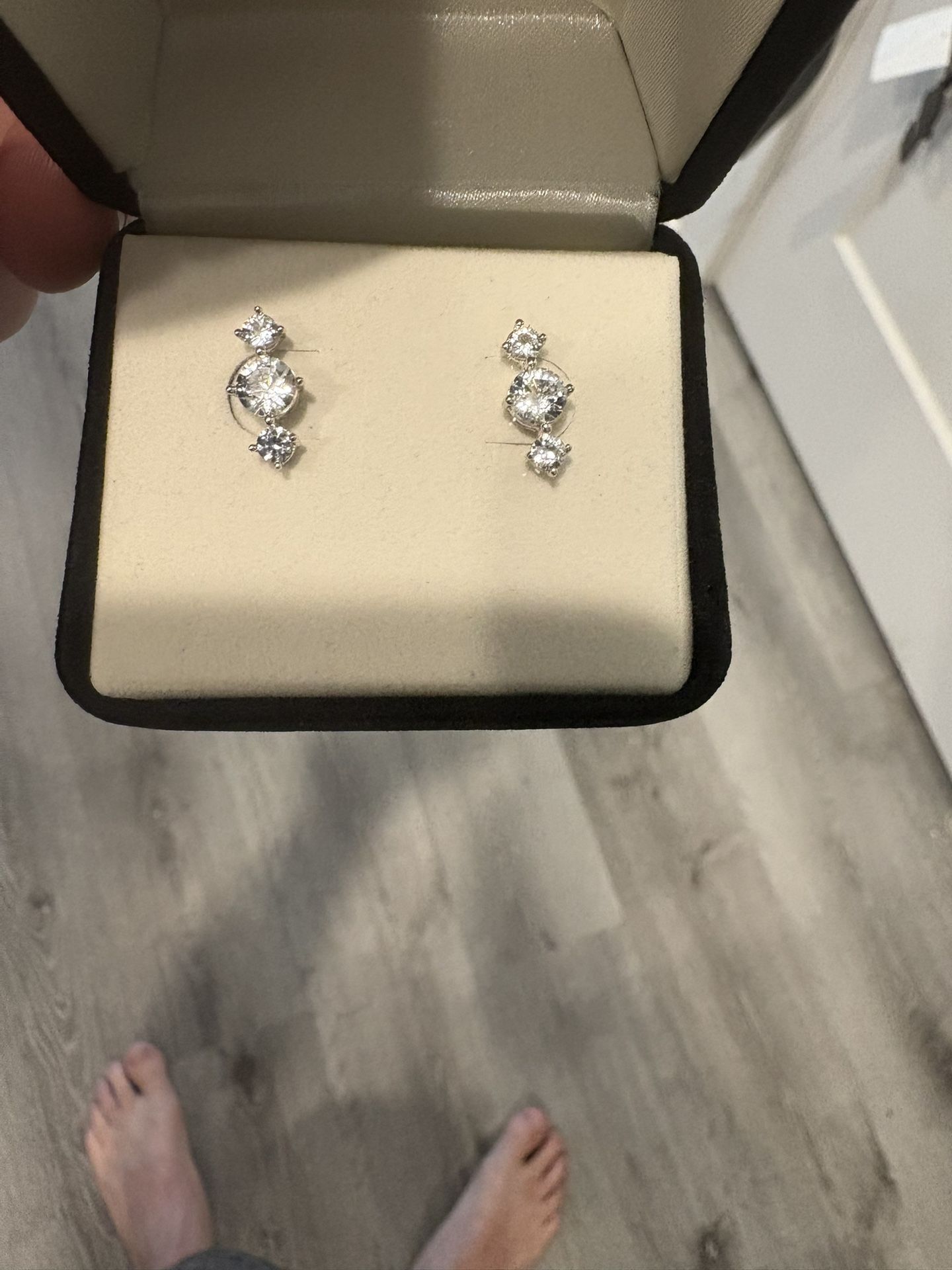 Zales Sapphire Earrings