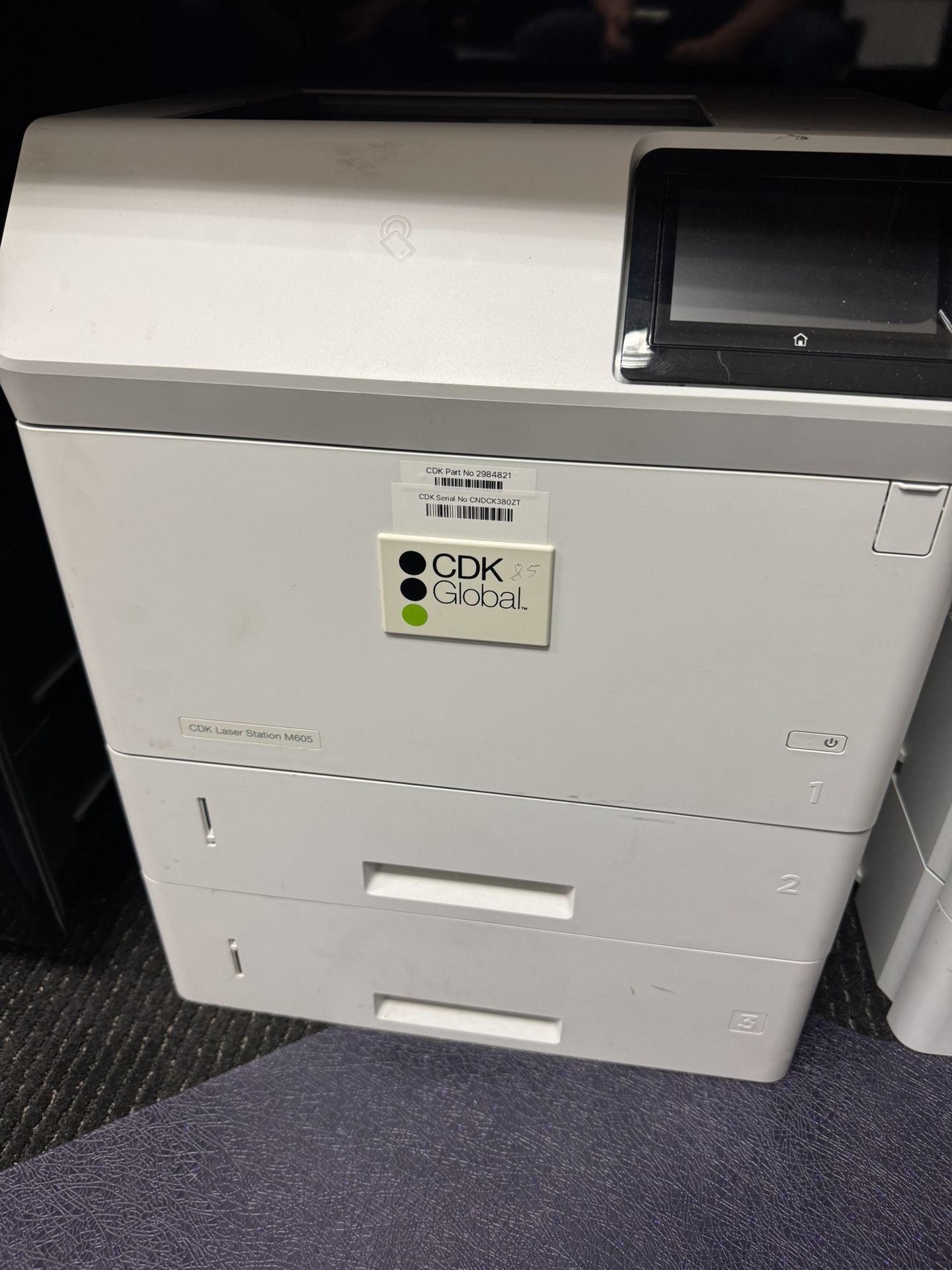 Commercial Grade HP printers ( CDK Laser station M605) 6- Printers