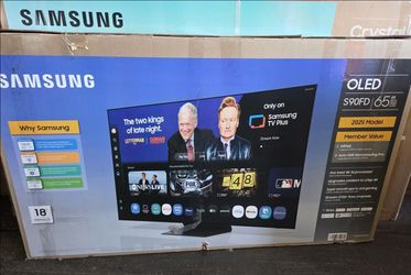 65s90F 65” Samsung smart 4k oled hdr tv