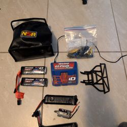 Traxxas Charger,And Lipos Comes With Black Bag