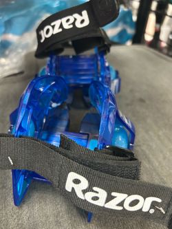 RAZOR JETTS DLX HEEL WHEELS WITH LED LIGHTS -UP WHEELS