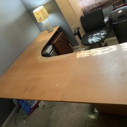 Desk 3 Sections IKEA 