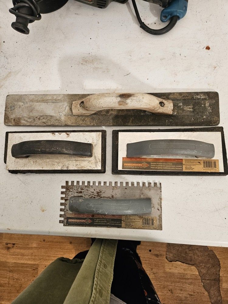 Assorted Masonry Tools