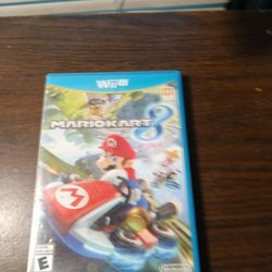 Mariokart 8 Nintendo Wii U video game