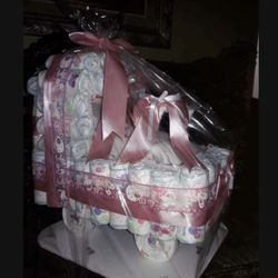 Cariolas Echas De Pañales Para Baby Shower