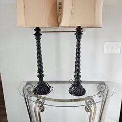 Two Tall Lamps