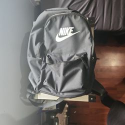 Black Nike backpack
