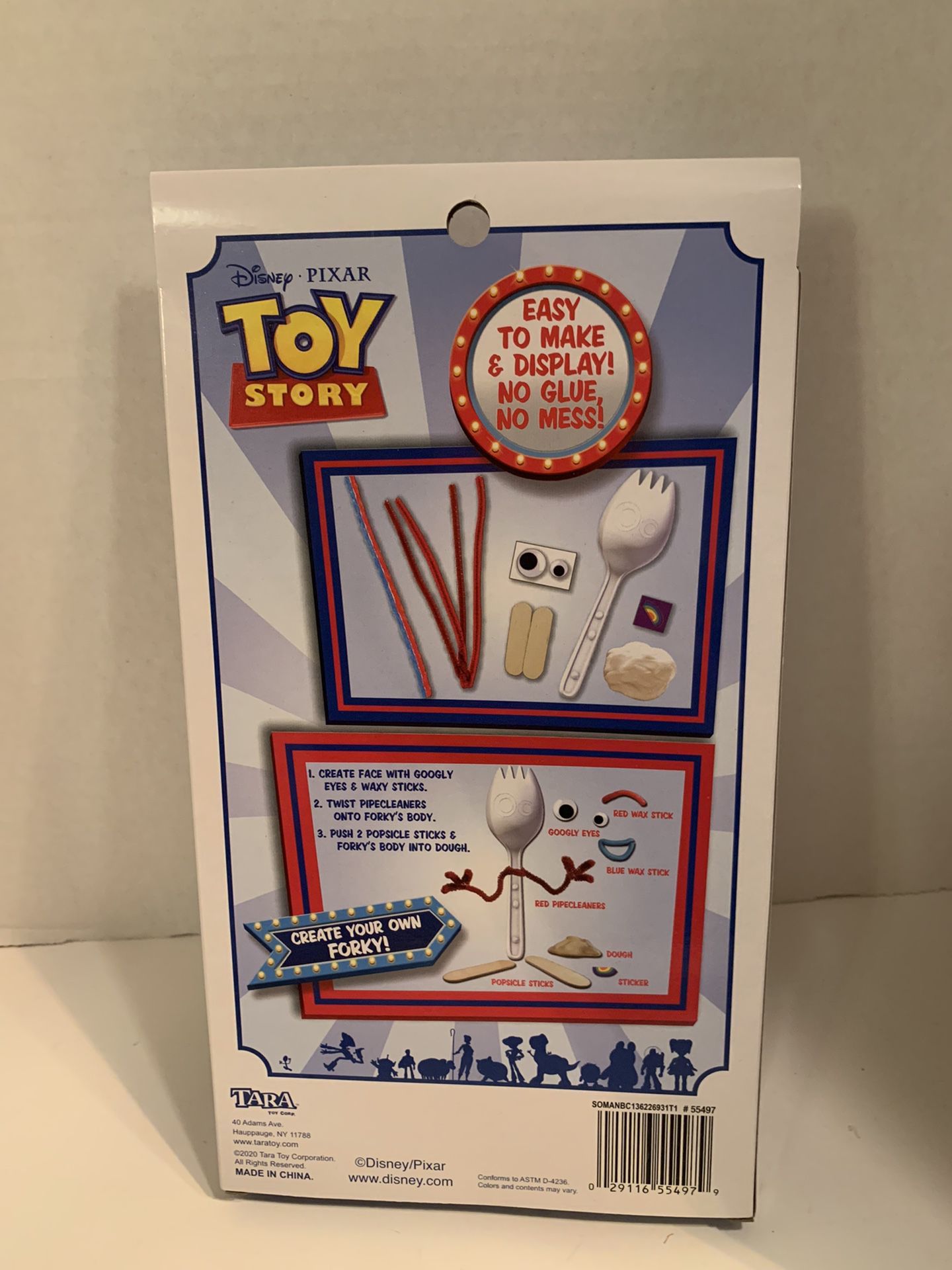 Disney Pixar Toy Story 4 Make Your Own Forky - DIY Kids Toy - Easy No Glue  Mess 29116554979