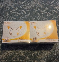 4x Pokemon Center ETB 30th Anniversary/30th Celebration Sealed Perfect Condition (Send me Offers)
