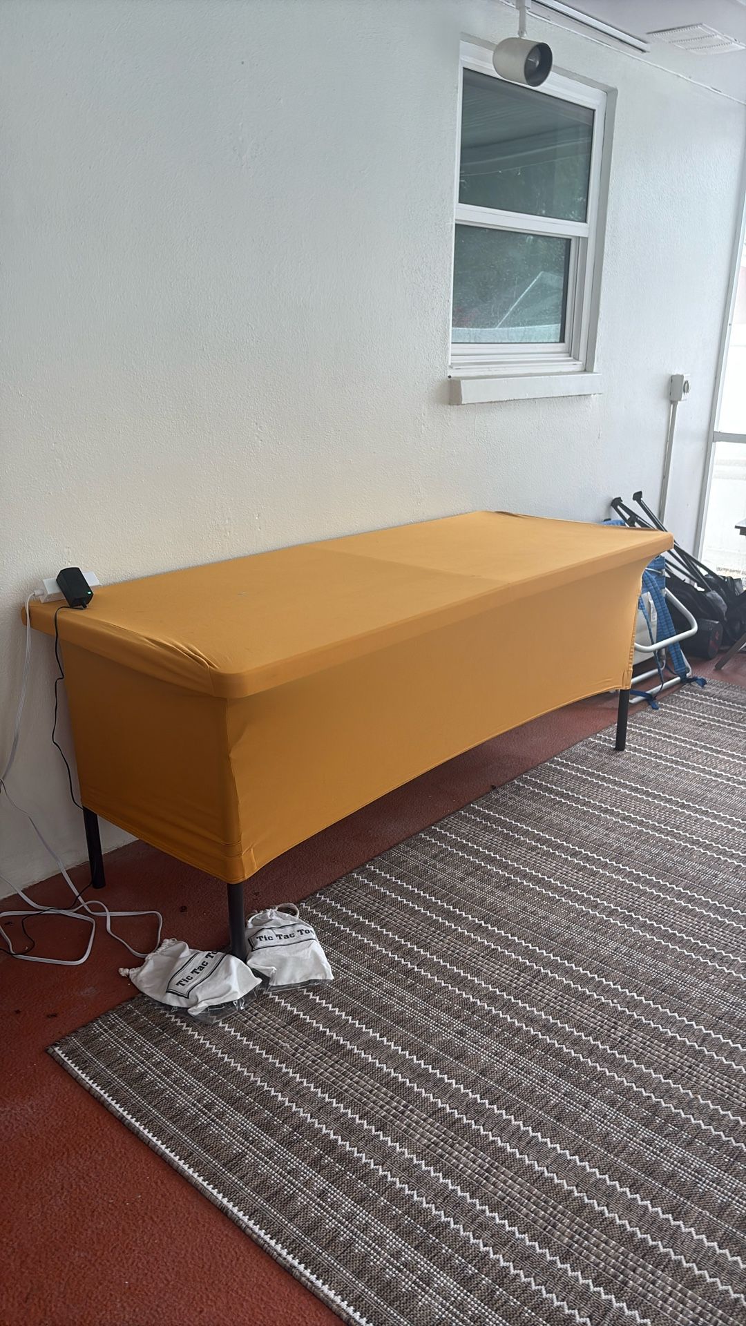 Folding Table With Cover