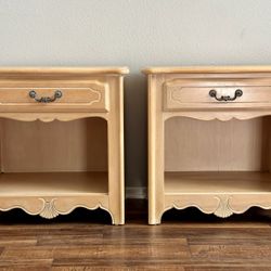 Ethan Allen Vintage Nightstands – Set of 2