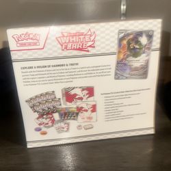 White flare elite trainer box