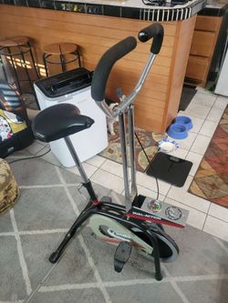dual action fun and fitness bike
