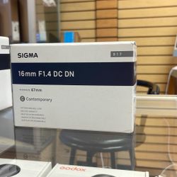 Sigma 16mm F1.4 For EF-M 