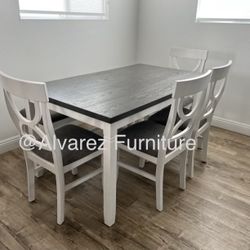 Dining Table Set With Bench 