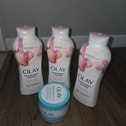 Olay Skincare & Body Wash Bundle