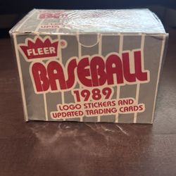1989 Fleer Update Factory Sealed Baseball Cards