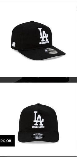 Los Angeles Dodgers X Undefeated Stacked Black 19twenty Adjustable