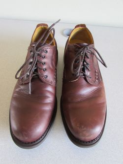 Havana Joe Leather Oxfords Brown Lace Up Men's Shoes