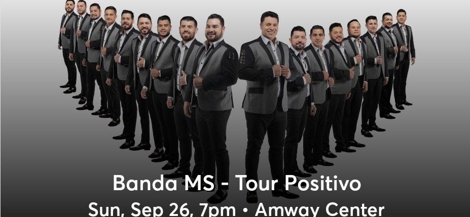 Domingo 26 Sept. Amway Center Orlando Banda MS tickets 