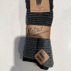 2 Pack Alpaca Wool Socks