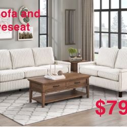 2 Pc Sofa And Loveseat 