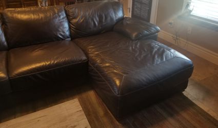 Leather Couch