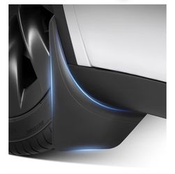 2025 Tesla New Model Y Juniper Accessories - Mud Flaps [No Drilling Required] All-Weather Mud Guard Body Kits for Model Y Juniper 2025-2026, Black (Se