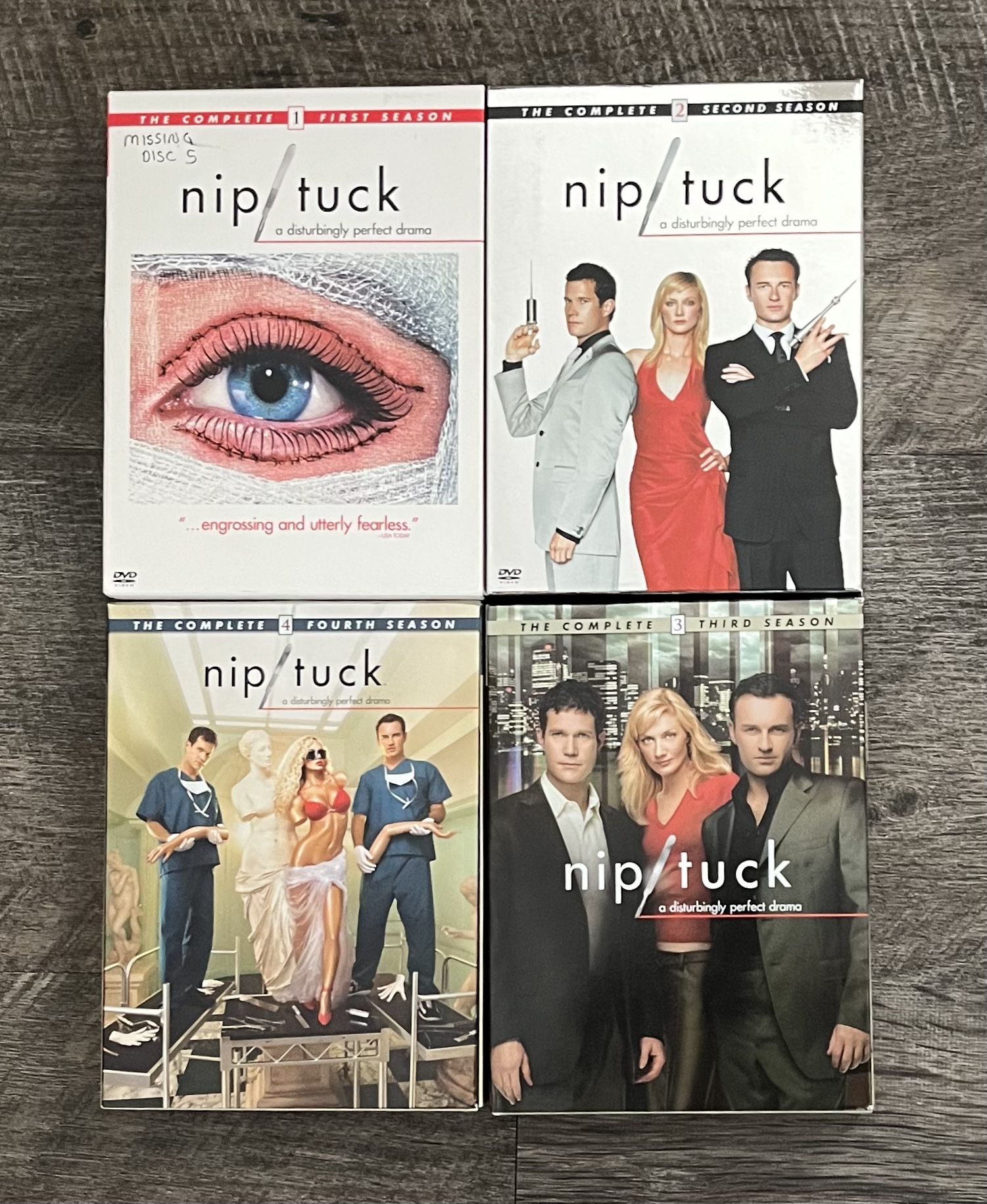 Nip /Tuck: Seasons 1,2,3 and 4