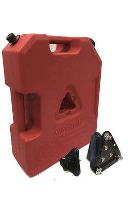 3 GALLON JERRY CAN W/MOUNTING BRACKET OUTDOOR VEHICLE JEEPS 4 FUEL STORAGE