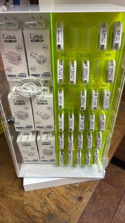 Power punch, chargers, and type c cards