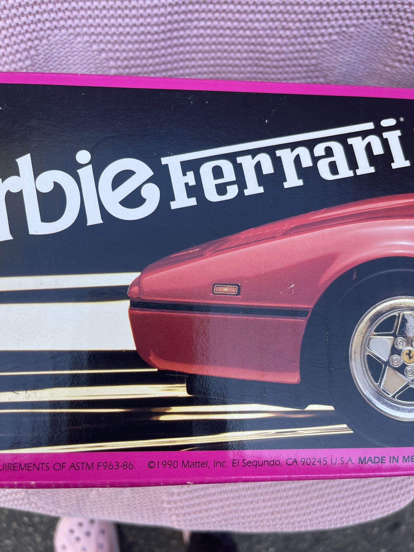 Factory Sealed Barbie Ferrari for Sale in Winter Hill, MA - OfferUp