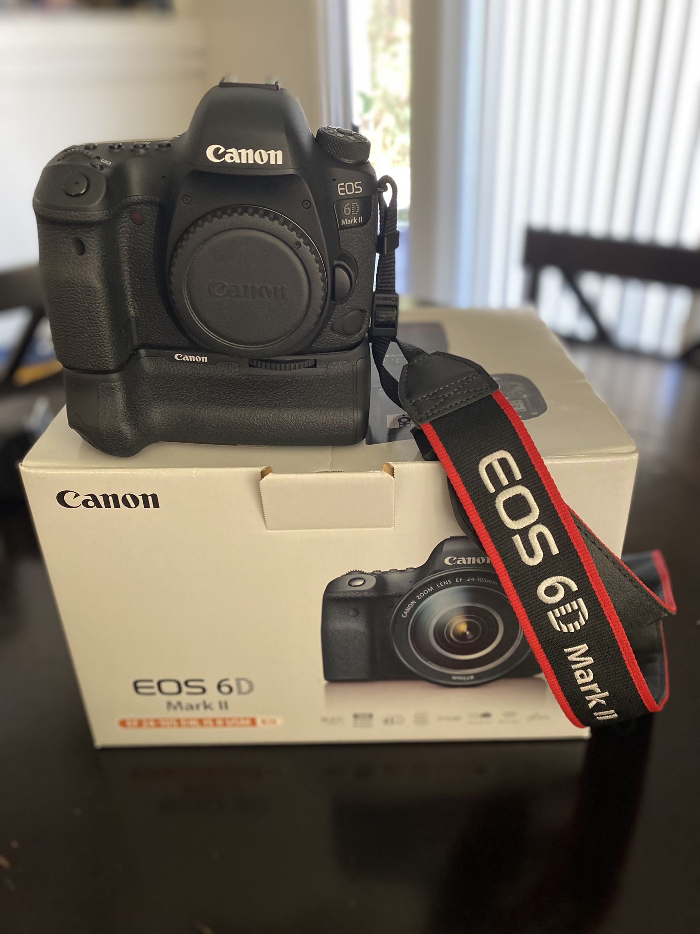 Canon 6d Mark II Camera Body Only With All Accessories Listed
