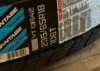 Vantage tires brand new