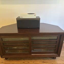 Corner Media Cabinet 