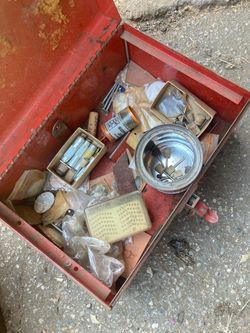 Vintage Lapidary Jeweler Tool Estate Lot - Faceting Dops & Precision Pliers