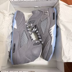 Jordan 5 wolf grey Size 13