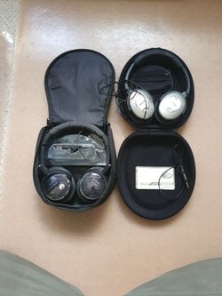 Bose & Sony Noise Canceling Headphones