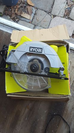 Ryobi 7 1/4 saw