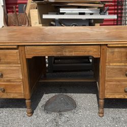 Antique / Vintage Desk (1940s) - Alaskan Trading Company
