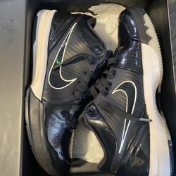 Nike Undefeated Kobe 4 Protro Black Mamba Size 10.5