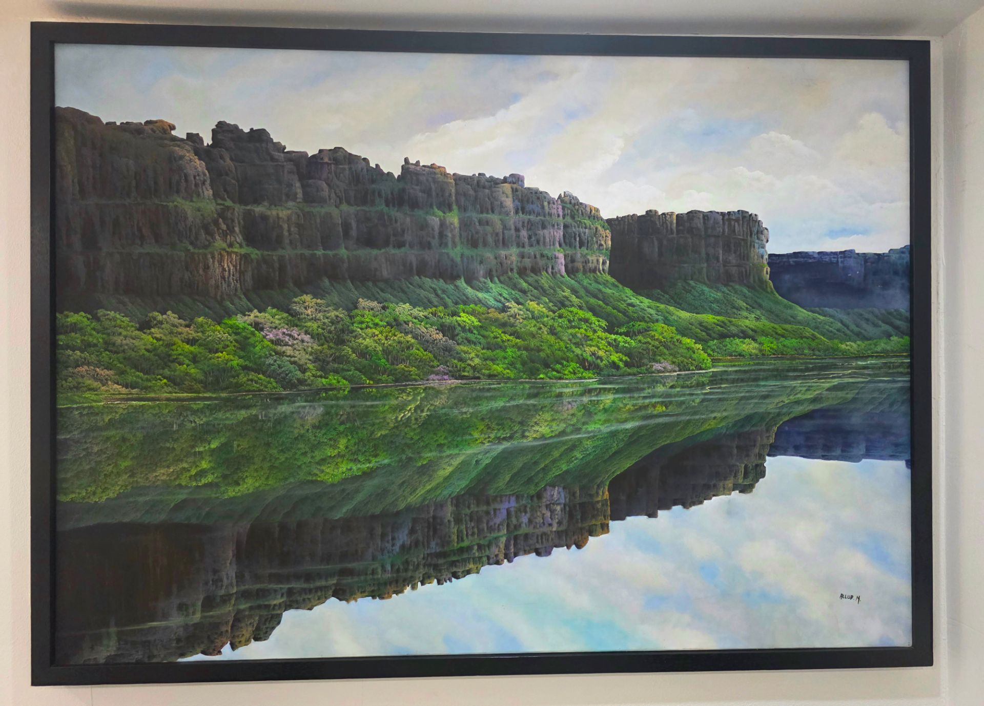 Obra de Arte Venezolana. Alberto Allup. Tepui - Canaima