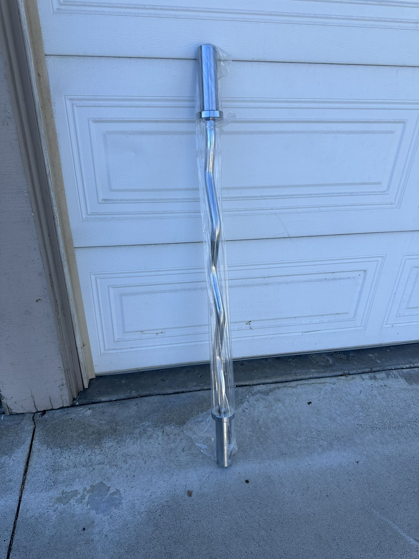 Curl Bar, 4FT Alloy Steel Barbell with 2IN Sleeves