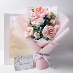 Crochet Flower Bouquet (handmade)