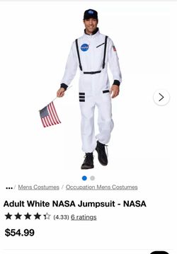 White Astronauts jumpsuit