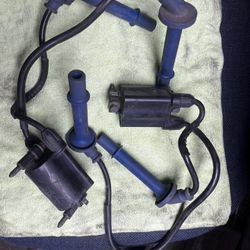 Cbr1100XX Coil ignition And cap assembly 30520.MM8.003, 30700.mw4.000 1997 Honda