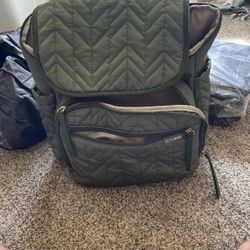 Olive Skip Hop Diaper Bag